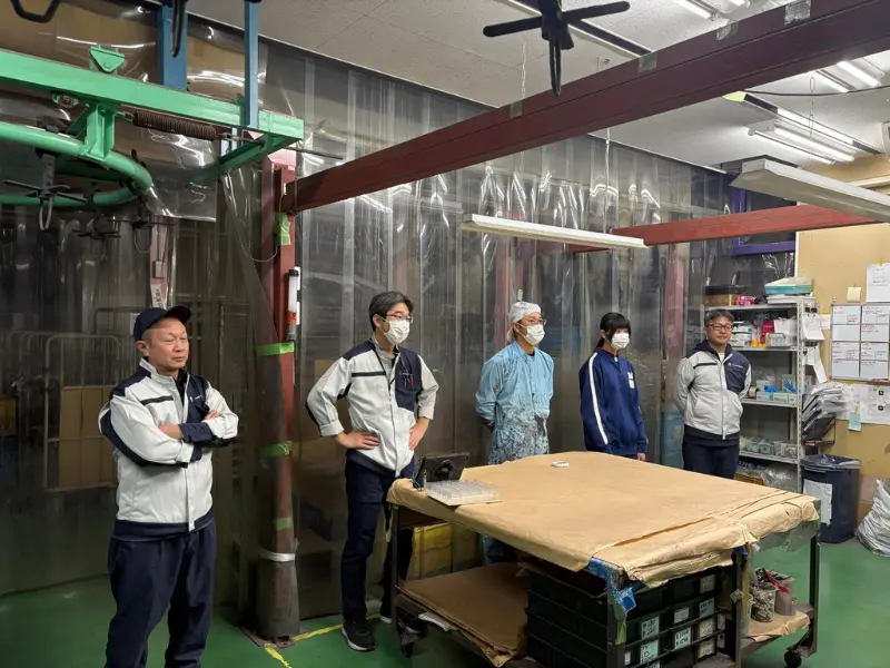 体験生徒紹介の様子